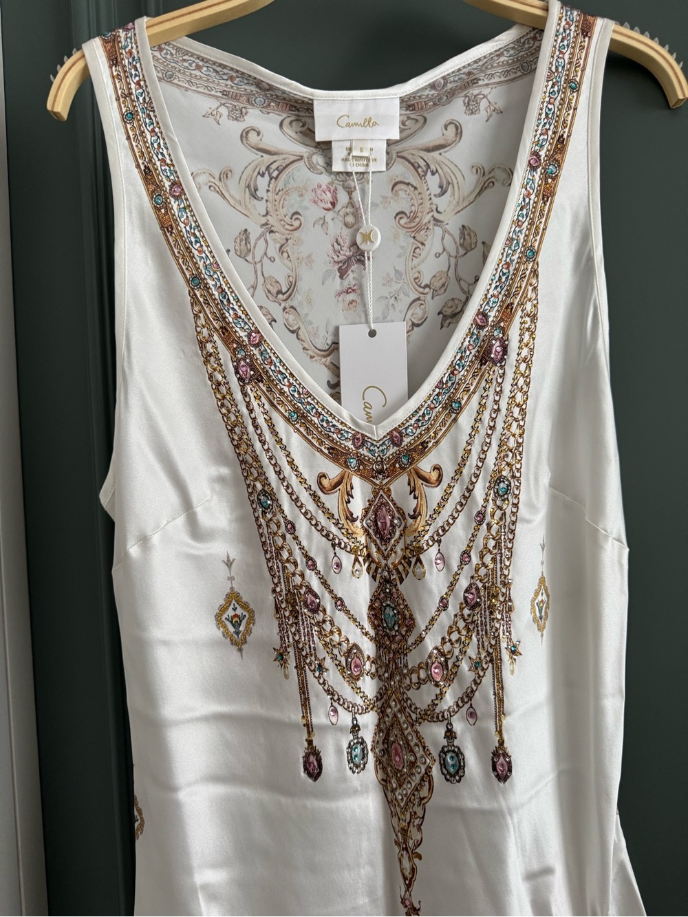 Camilla Bias Cut Tank Dress — Ottoman Dynasty - Picture 6 of 10